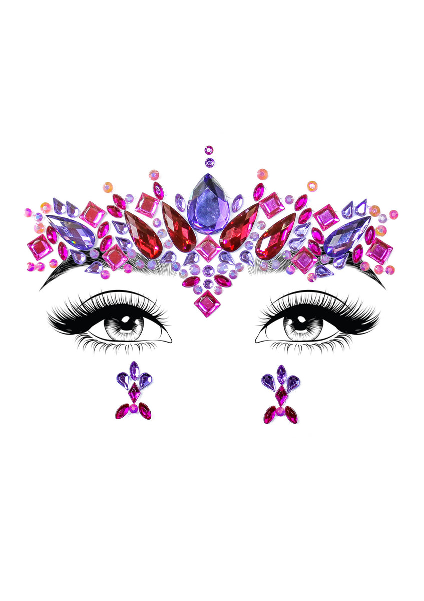 Elektra Face Jewels Sticker – Legavenue.eu