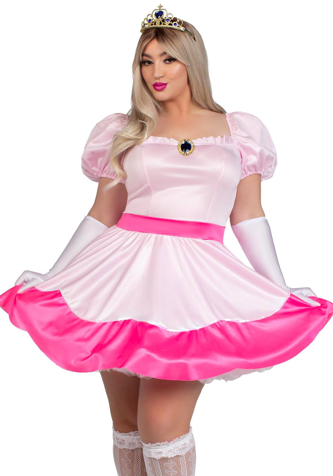 Plus Pink Princess Costume