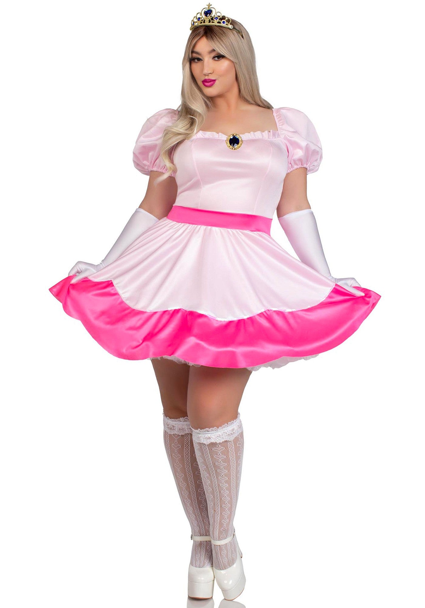 Plus Pink Princess Dress