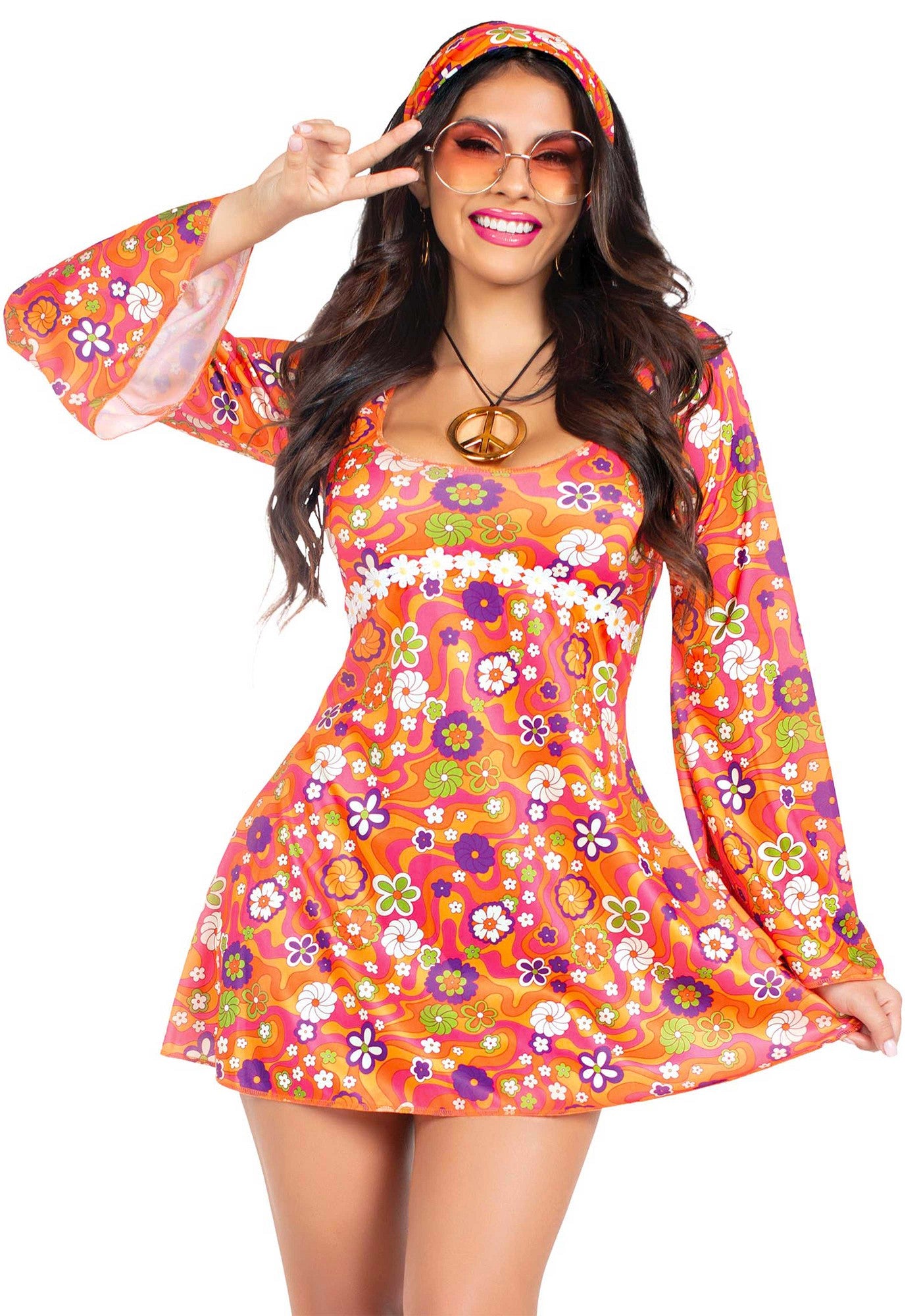 Flower Hippie Costume