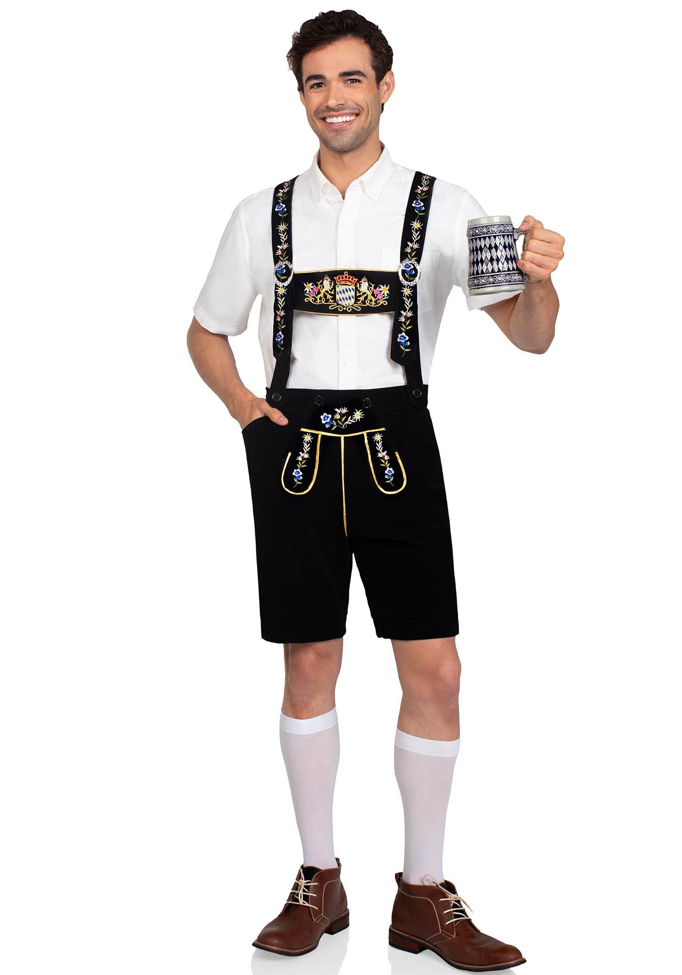 Men's Bavarian Lederhosen Costume