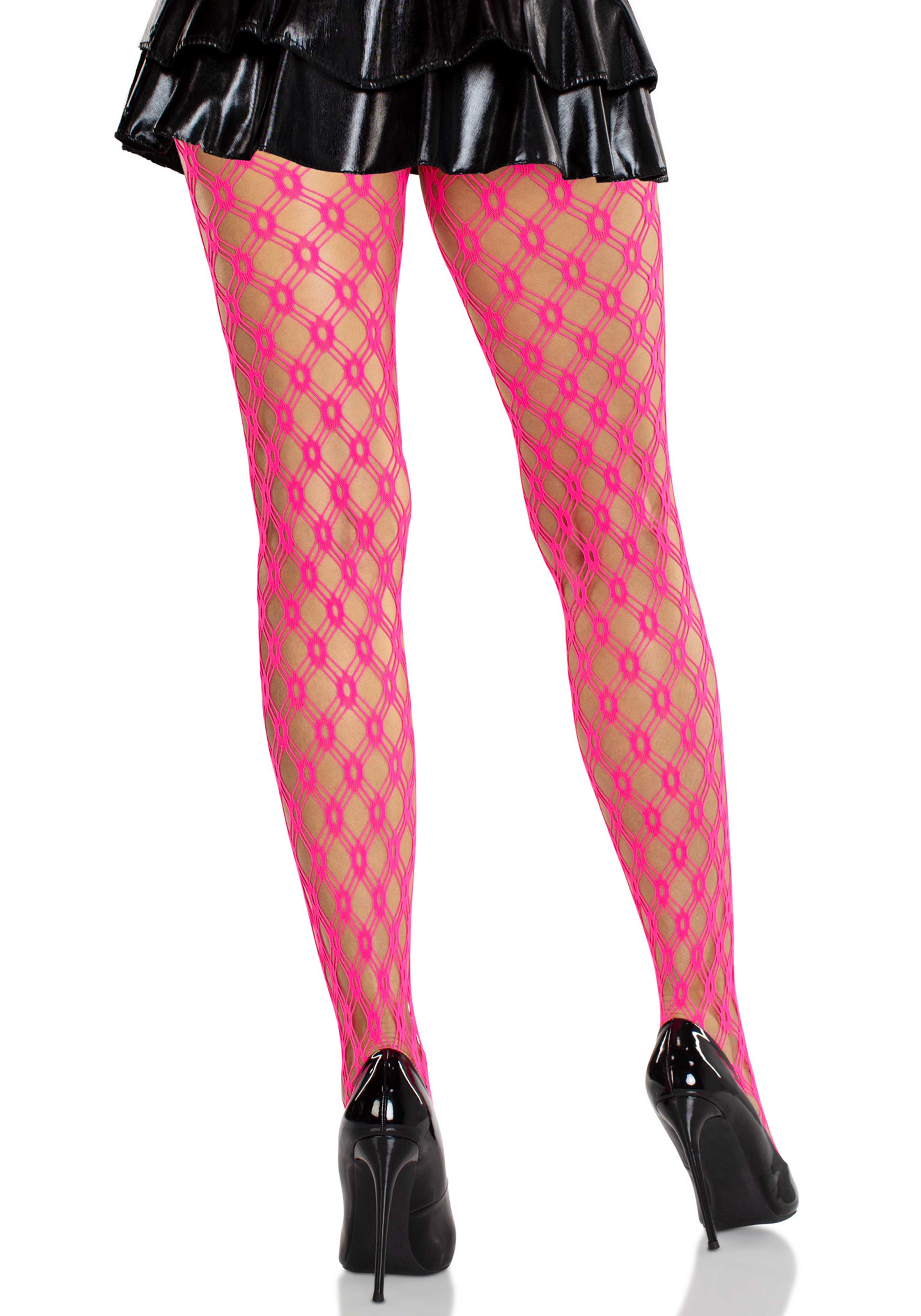 Eyelet Net Tights