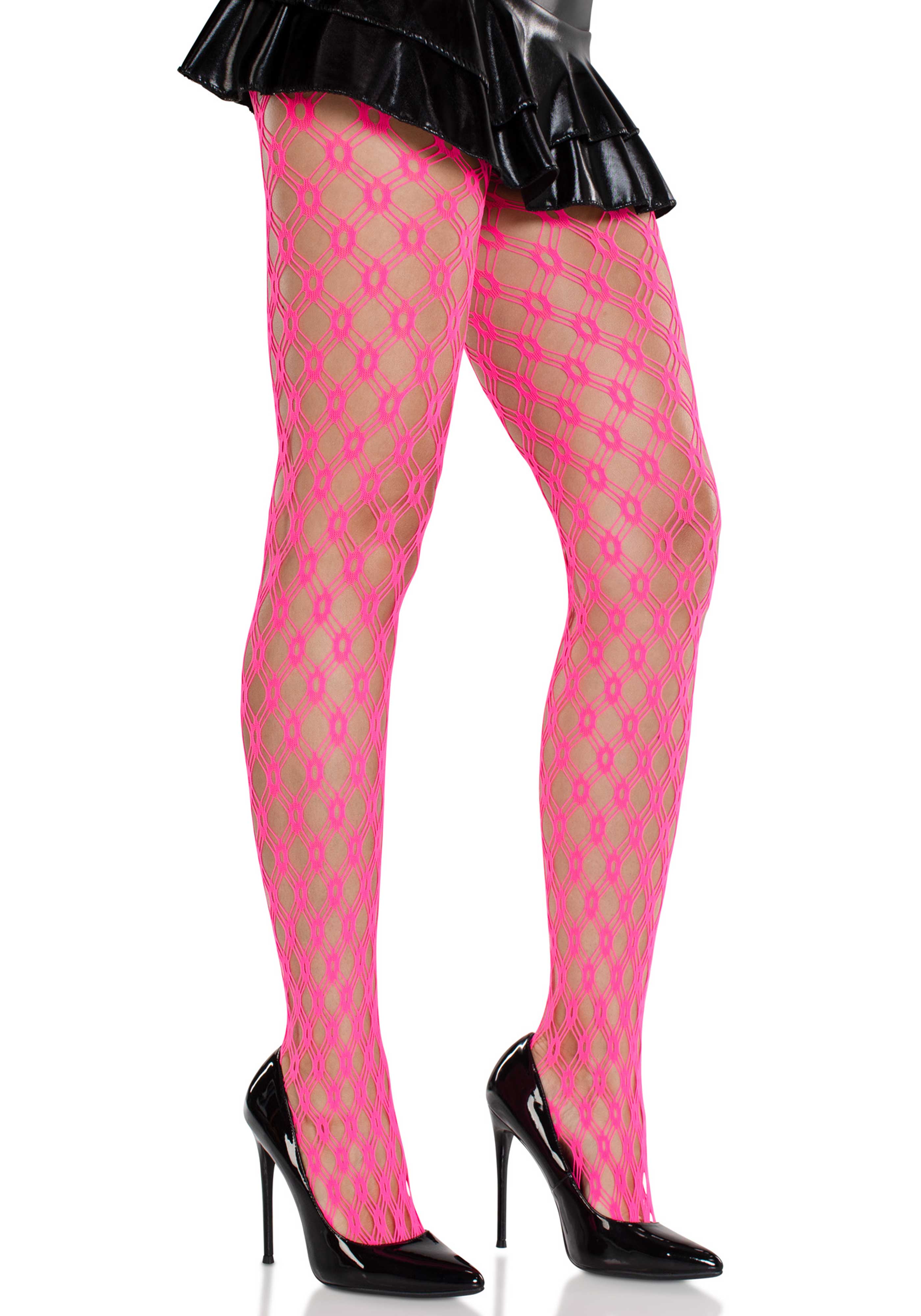 Eyelet Net Tights