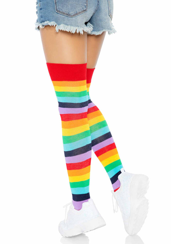 Leg Avenue 6606 Rainbow over the knee socks
